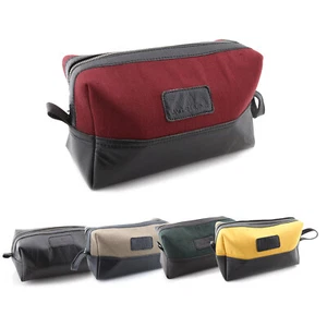 Men's Wash Bag Ideal for Travel holding Toiletries Shaving kit soap Accessories - Picture 1 of 28