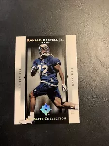 B15 #148 Ronald Barrell JR Los Angeles Rams 2005 ultimate collection goal - Picture 1 of 3