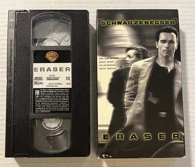 Eraser VHS Video Arnold Schwarzenegger- Good Condition - Image 1 of 4