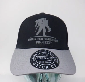 Harley Davidson Herren Mütze Wounded Warrior Project schwarz Stretch Fit - S/M LESEN - Bild 1 von 17