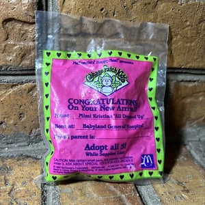 VTG 1992 ✅ McDonalds Cabbage Patch Kids Happy Meal Toys Mimi Kristina ✅ Sealed - Picture 1 of 4