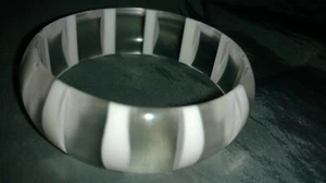 Vintage Milk and clear bracelet Great Mother's Day Gift - Picture 1 of 2