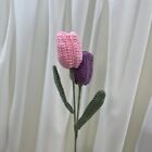 One+Tulips+Crochet+Flowers+Mother%27s+Day+Gift+Tulip+for+Anniversary+Birthday