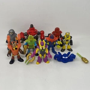 Lot Of 7 Fisher Price Imaginext Ion Scorpion Space Alien Action Figures - Picture 1 of 10