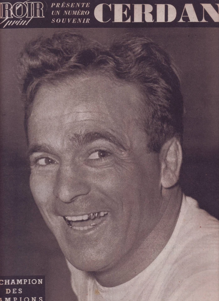 1947 miroir sprint n°SOUVENIR SPECIAL MARCEL CERDAN - Photo 1/1