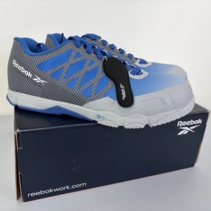 Zapato deportivo Reebok Speed TR Work para mujer - RB452 azul gris talla 11M sin metal - Imagen 1 de 16