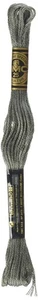 DMC Very Dark Beaver Gray Embroidery Floss 8.7 Yards 12 Skeins Cotton Thread - Picture 1 of 2