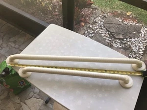 Badezimmer Haltegriff 32”/24” weiß (2 Einheiten). - Bild 1 von 4