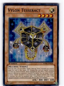 Yu-Gi-Oh 1st edition Vylon Tesseract Super Rare #HA06-EN038 - Picture 1 of 2