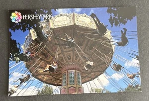Cartolina: HersheyPark Wave Swinger Ride ~ Hershey, Pennsylvania - Foto 1 di 2
