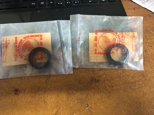 Fork oil seals for Honda CB 125s. 1974 On - Picture 1 of 2