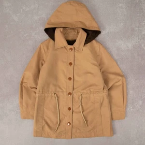 Vintage 70er Jahre Mac Jacke mit Kapuze S Damen beige Americana - Bild 1 von 8