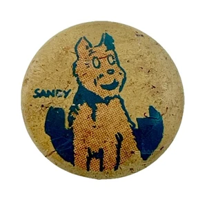Kellogg’s Advertising Premium Pep Pin SANDY Comic Pin 1945 Orphan Annie Vintage - Picture 1 of 5