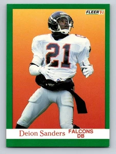 1991 Fleer - Deion Sanders #210 - Picture 1 of 2