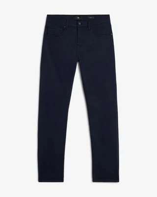 7 For All Mankind Slimmy Luxe Sport Performance Jeans 42 34 Mid Navy NWT $198 - Image 1 of 4