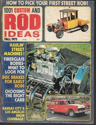 1001 Custom And Rod Ideas Magazine - Fall 1973 - Image 1 of 2