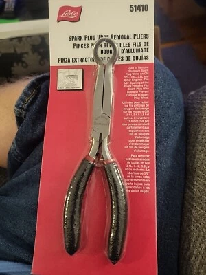 Alicates de extracción de bota de bujía desplazada Lisle 51410 para motores GM Foto 1 de 3