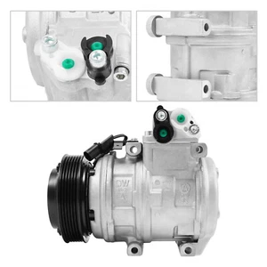 A/C Compressor w/ Clutch fits 2010-2012 Hyundai Genesis Coupe 2.0L AC Compressor - Imagen 1 de 17