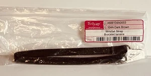 Thirty-One 31 Bags Wristlet Strap DARK BROWN Faux Leather NEW in Package - Picture 1 of 5