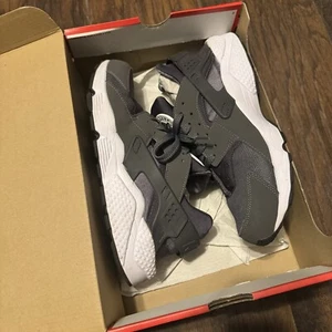 Nike Air Huarache Gris Oscuro/Gris Oscuro-Blanco Zapatos Atléticos 318429 037 Talla 10.5 - Imagen 1 de 12