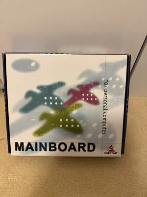 Biostar M6VCF, Socket 370, Intel Motherboard New - Image 1 of 2