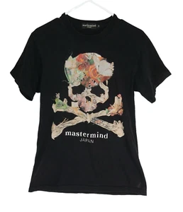 Mastermind World Japan Skull Graphic T-Shirt Size Medium Black *read - Picture 1 of 8