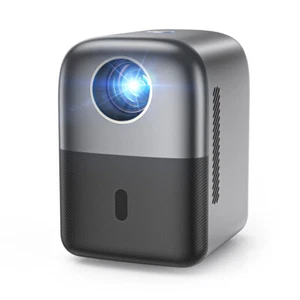 Mini Projektor, vollständig versiegelter tragbarer Projektor mit Bluetooth, 75% Zoom & Low N - Bild 1 von 7