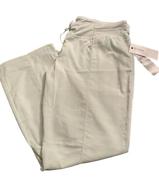 Calça esfoliante Greys Anatomy verde pistache cintura baixa cintura larga ativa GG Barco nova com etiquetas - Imagem 1 de 4