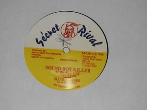 TERRIBLE CAT FEATURING SLUGGY RANKS don't count cow / sound boy killer 12" - Imagen 1 de 2