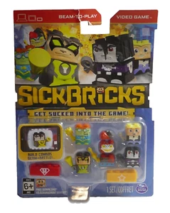 Spin Master Sick Bricks Game Characters 5 Pack Lot New & Sealed - Picture 1 of 4