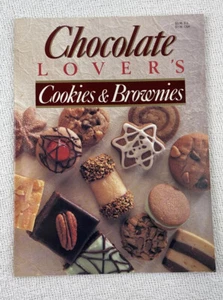 Vintage Chocolate Lovers Cookies and Brownies Recipe Book - Picture 1 of 12