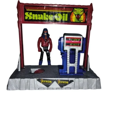 Catapulta Kenner M.A.S.K Venom Pit stop 1987 con Sly Rax y máscara no 100 % completa  Foto 1 de 3