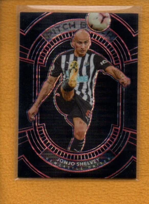 Jonjo Shelvey 2020-21 Panini Obsidian Pitch Black Asia Red Pulsar Prizm /28 - Image 1 of 4