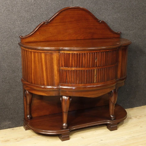 Dresser French commode chest of drawers furniture antique style mahogany wood Cover