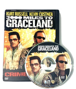 3000 Miles to Graceland DVD 2001 Kurt Russel lCourteney Cox, Kevin Costner - Imagen 1 de 4