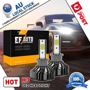 LED Headlight Kit H3 White 6000K Fog Light Bulb for FORD Explorer 1993-1998 - Picture 1 of 10