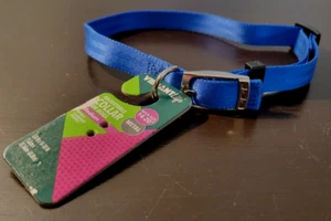 Vibrant Life Adjustable Collar For Dogs Medium 14-20" Blue (NEW) - Picture 1 of 6
