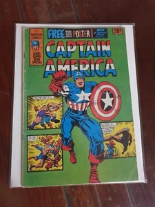 Scarce CAPTAIN AMERICA #3 NEWTON COMICS 1976 RARE AUSTRALIAN EDITION ~ N/Poster - Picture 1 of 18