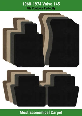 Alfombrillas Lloyd Velourtex fila delantera y trasera para Volvo 145 1968-1974  Foto 1 de 4