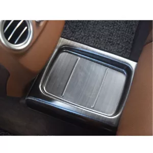 Metal Rear Seat Middle Bridge Panel Trim fit for Benz E-Class W213 2016-2018 - Foto 1 di 6