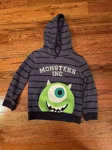 disney pixar monsters inc Hoodie Sweatshirt 5T Cute Warm - Picture 1 of 6