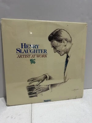 Henry Slaughter Artist At Work Heart Warming Records Gospel LP VINYL Sealed - Image 1 of 2