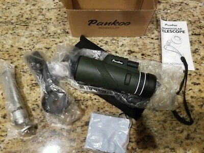 Pankoo 40x60 High Quality Monocular Telescope w/Tripod and Phone Adapter *NEW* - Image 1 of 4