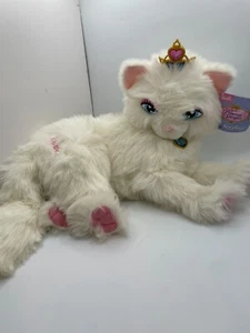 Barbie 2004 Princess and the Pauper Serafina 18"-30" White Persian Cat Plush - Imagen 1 de 15