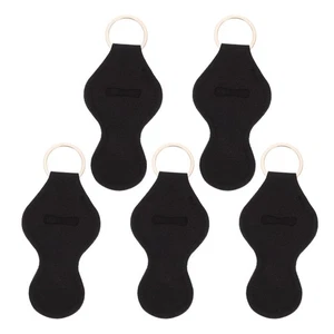 5 Pcs Lipstick Keychain Mini Holder Accessory Miss Portable Makeup - Picture 1 of 12