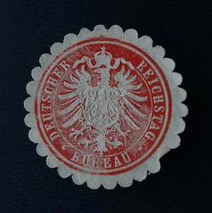 DEUTSCHER REICHSTAG BUREAU - sello de carta - #M197 - Imagen 1 de 3