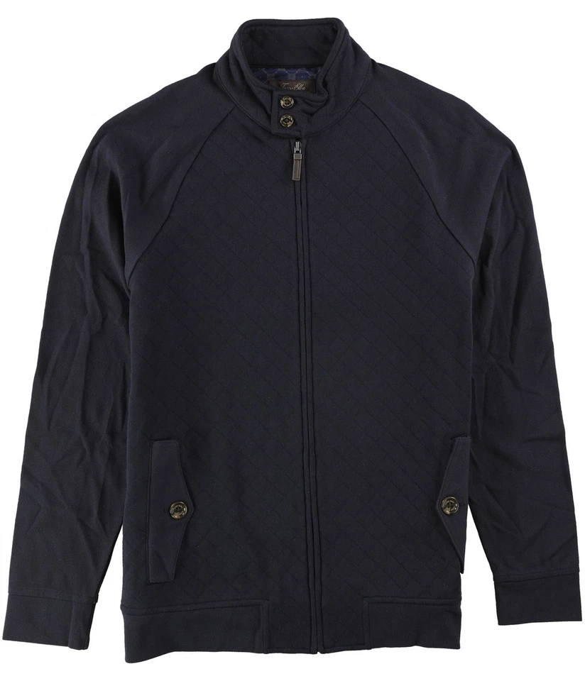 Tasso Elba Mens Quilted Knit Jacket - Image 1 of 1