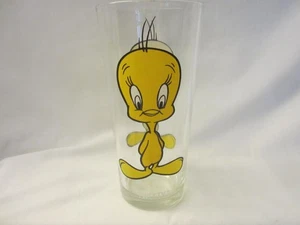 De colección 1973 Piolín Pájaro Vidrio PEPSI Coleccionista Warner Bros Looney Tunes BLANCO - Imagen 1 de 3