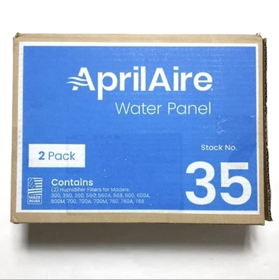 Aprilaire 35 Water Panel Humidifier Filters 2 Pack Open Box - Image 1 of 4