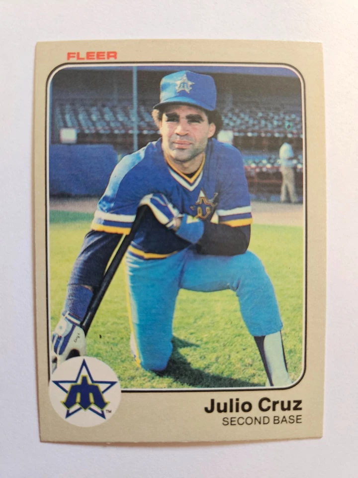 1983 FLEER JULIO CRUZ #478 NM - Image 1 of 1